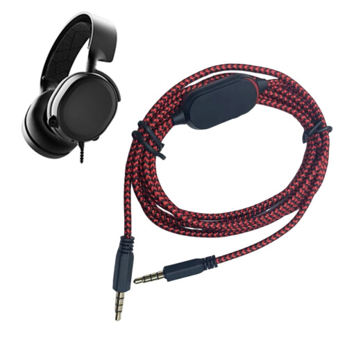 3.5mm gaming headset cable for Alienware and Logitech 1