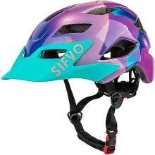 Kids Helmet, Sifvo Kids Bike Helmet Boys And Girls Bike Helmet With Cool Visor Helmet compatible with 5-14 Years Old S1