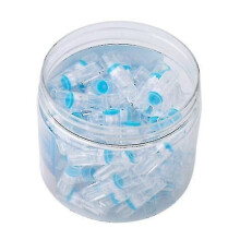 1 Box/100 Pcs Disposable Transparent Cigarette Filter Holder,reduce Cigarettes Tar Filter,filter Cigarette Holder,reduce Smoking A