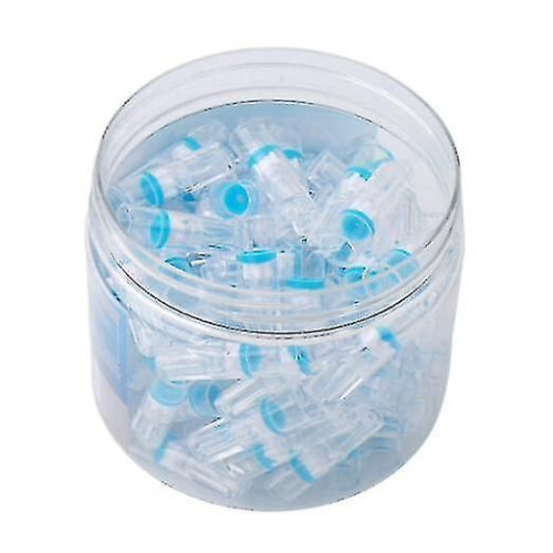 1 Box/100 Pcs Disposable Transparent Cigarette Filter Holder,reduce Cigarettes Tar Filter,filter Cigarette Holder,reduce Smoking A