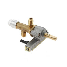 Gas Safety Control Valve with Piezo Push Ignition Device