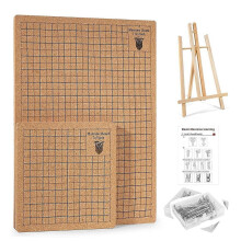 53 PCS Macrame Board Set with Holder and T-Pins compatible with Braiding & Cording,Macrame Project Board compatible with Bra