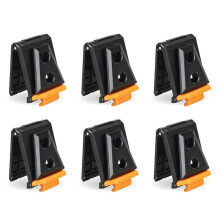 6pcs Clip Tech Hubs compatible with TOU-CT ClipTech Pouches,Tool Belt Clip Fits compatible with Models TOU-CT-150 TB-CT-150S