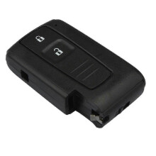 Replacement Remote Car Key Shell Case, 2 Buttons, compatible with Toyota Prius, Corolla, Verso