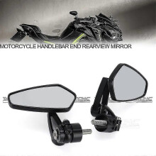 Handlebar End Mirror compatible with Kawasaki Z900 Z900se 2017-2023 Z400 Left Right Side