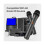 2PCS Wireless Microphone System Kits USB Receiver Handheld Home Party Smart TV Speaker Singing Mic 3