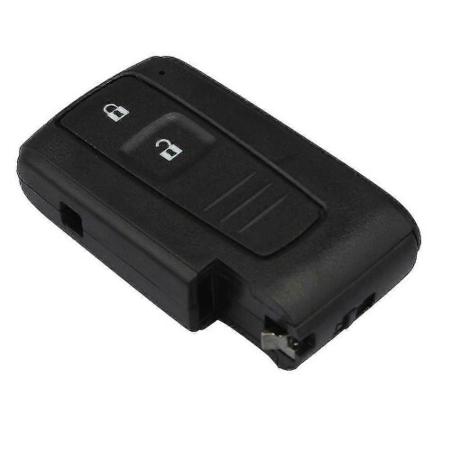 Replacement Remote Car Key Shell Case, 2 Buttons, compatible with Toyota Prius, Corolla, Verso 1