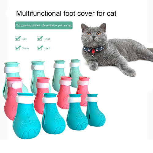 Cat Claw Covers Soft Silicone Anti-Scratch 4 Pieces