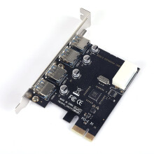 PCIe Riser Expansion Card USB 3.0 4-Port