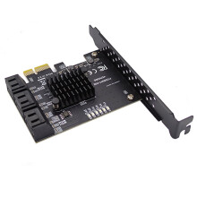 Jixopn SATA III PCIe Expansion Card 6-Port 6Gbps