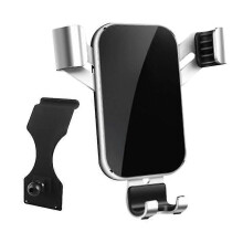 Car Mobile Phone Holder Air Outlet Mobile Phone Navigation Holder compatible with Mercedes-Benz E Class W213 2017 2018 2019-Silver