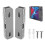 Universal Tablet Wall Mount Stand Acrylic Holder 2pcs 1
