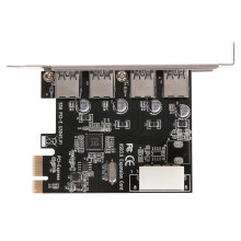 USB 3.0 Expansion Card PCI-E to 4-Port Adapter