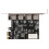 USB 3.0 Expansion Card PCI-E to 4-Port Adapter 1