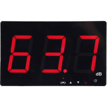 Professional Sound Level Meter With Set Alarm Thresholds Portable Digital Lcd Decibel Meter 30~130 Db Decibel Noise Measurement Tester With Data Logge