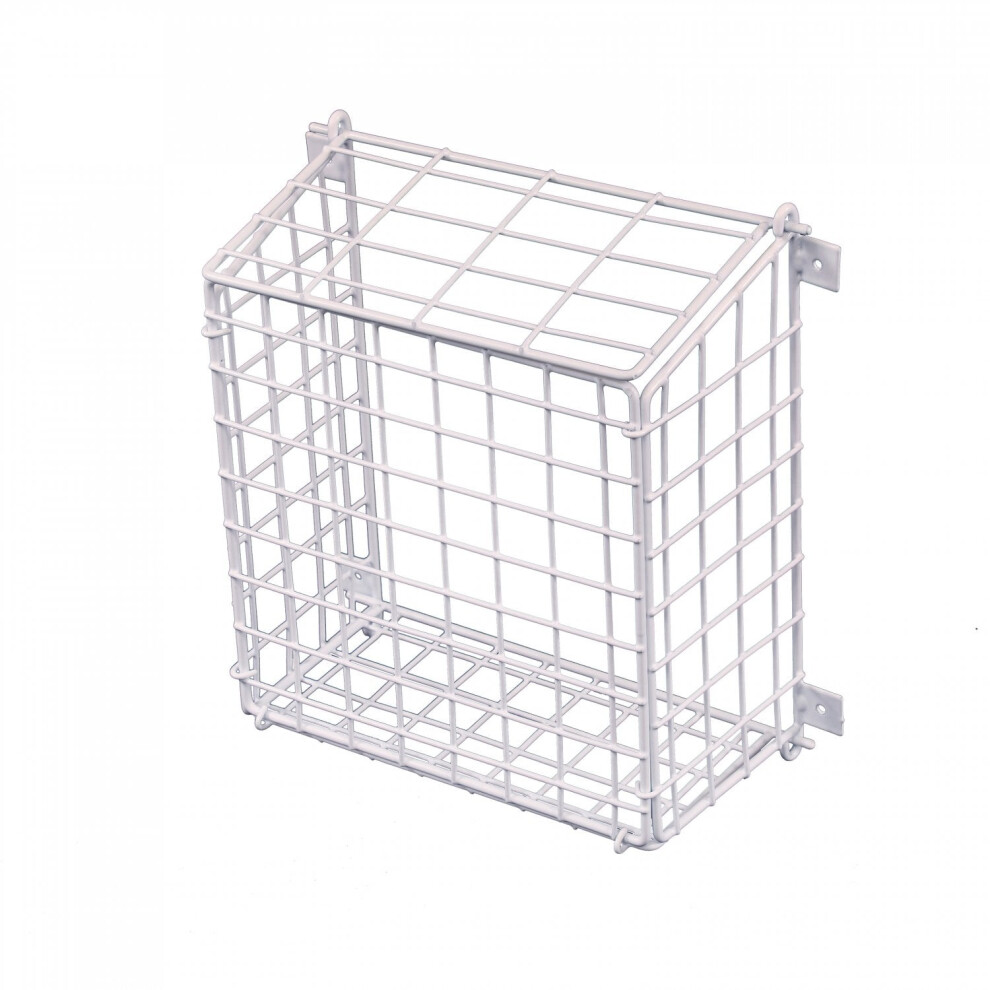Oypla Medium Letterbox Door Post Mail Catcher Basket Cage Holder Guard