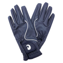 Coco Equestrian Blue (S) Breathable Synthetic Leather Horse Riding Gloves