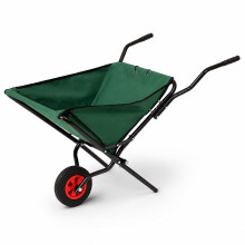 Oypla Lightweight Folding Garden Wheelbarrow Foldable Wheel Barrow