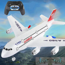 Airbus A380 Rc Airplane Drone Toy Remote Control Plane 2.4g Fixed Wing Plane Outdoor Aircraft Model compatible with Children Boy Aldult Gift