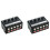 2X 4 Channel Stereo Audio Mixer Support RCA Input and Output  Passive Stereo Mixer with Separate Volume Controls 1