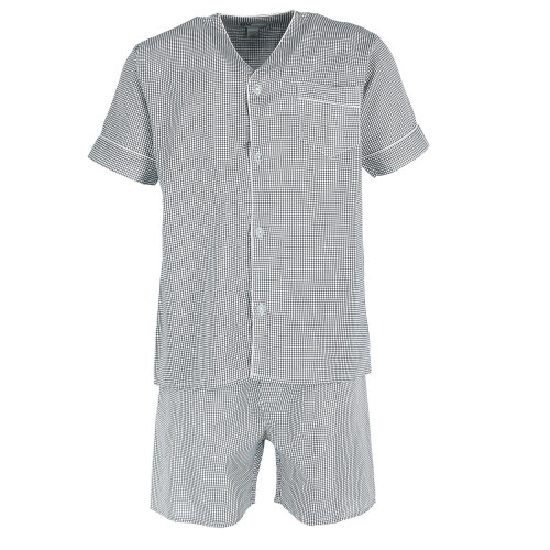 Ten West Apparel Men's Short Sleeve Short Leg Pyjama Set