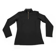 Oypla Coco Equestrian Black Ladies Horse Riding Base Layer Shirt - S