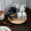 Bamboo Lazy Susan Turntable Organizer for Kitchen Spices 30-35cm 7