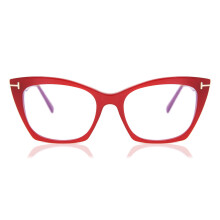 Tom Ford FT5709-B 072 Blue-Light Block Women New Eyeglasses