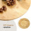 Bamboo Lazy Susan Turntable Organizer for Kitchen Spices 30-35cm 2