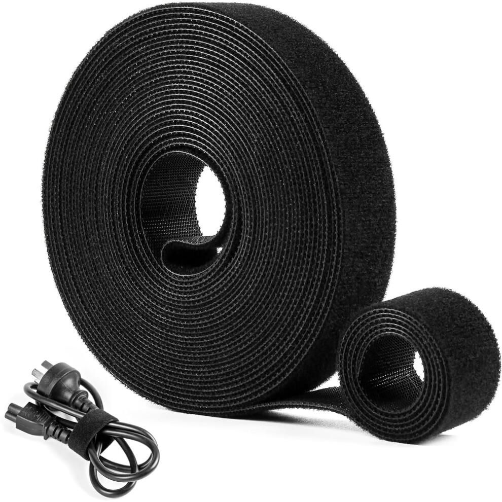 Cable Management Roll 3/4 Inch X 20 Ft Reusable 9336866868326
