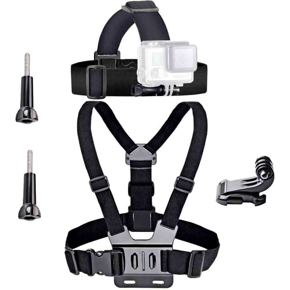 Action Camera Head Strap Mount Chest Harness For Akaso 9336866868982