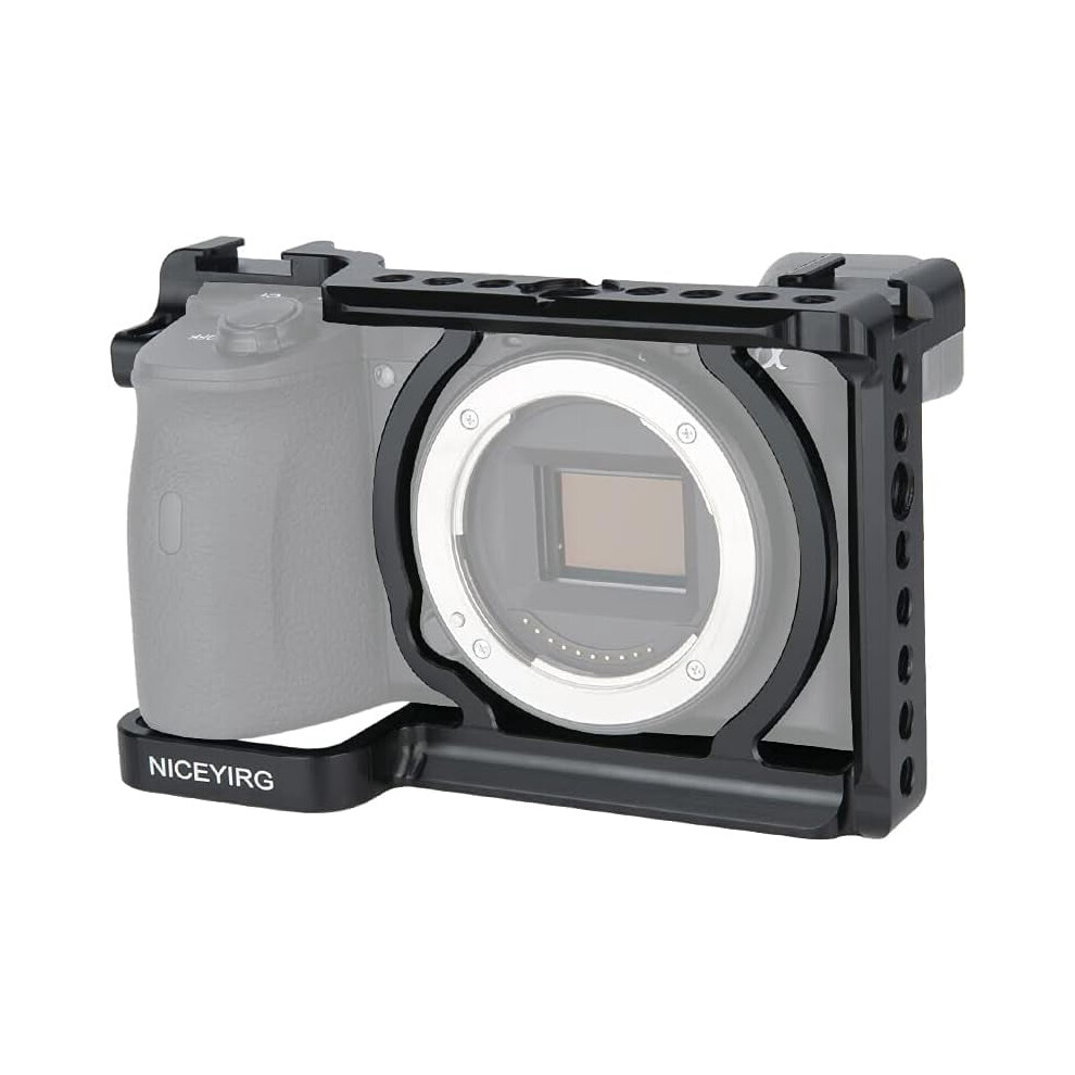 Camera Cage For Sony Alpha A6600 With Nato Rails And Cold 9336866869125
