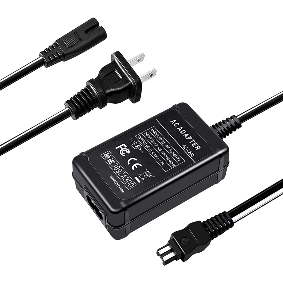 Ac-L200 Ac Adapter For Sony Handycam Camcorders 9336866878288