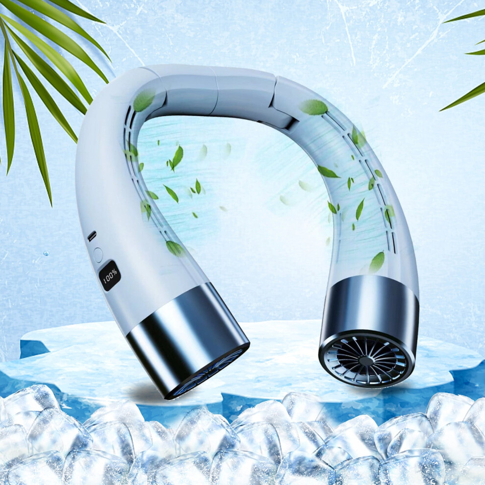 Xerdsx Portable Usb Neck Fan Silent Cold Air 9336866880588