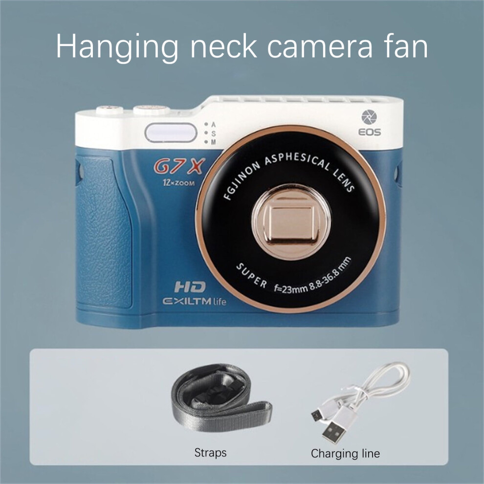 Xerdsx Portable Neck Fan Usb Rechargeable Mini Fan With 9336866880861