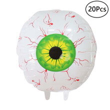 Liquidation de Noël ! Décorations gonflables en forme d'œil (20 pièces, 56 cm), ballons en PVC pour Halloween, maison, jardin, extérieur,