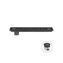 Stainless Steel Floor Drain Cover Long Strip 1pc