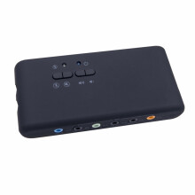 Jixopn 7.1 Sound Card USB Audio Interface with 2 Mic Inputs