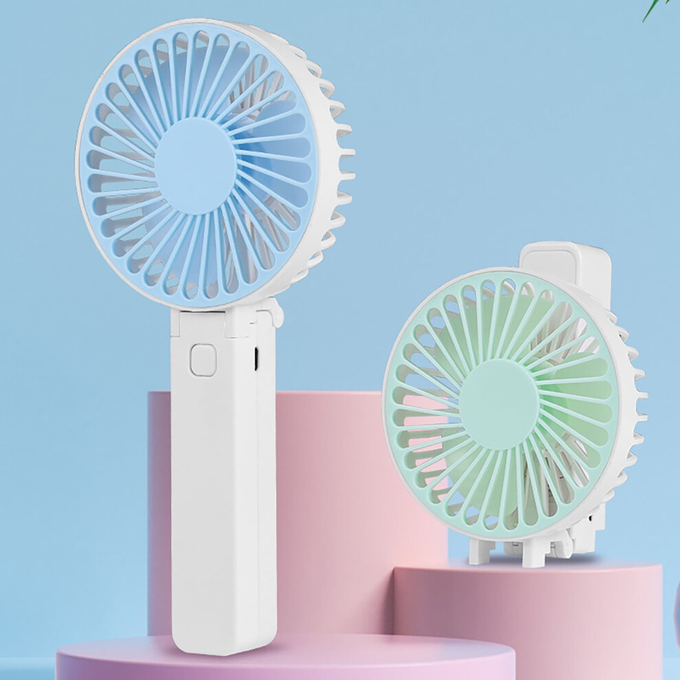 Portable Usb Desk Fan With 3 Speeds, Foldable And Quiet 917087648455