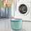 Laundry Basket with Handles 5L Blue Nestable 6