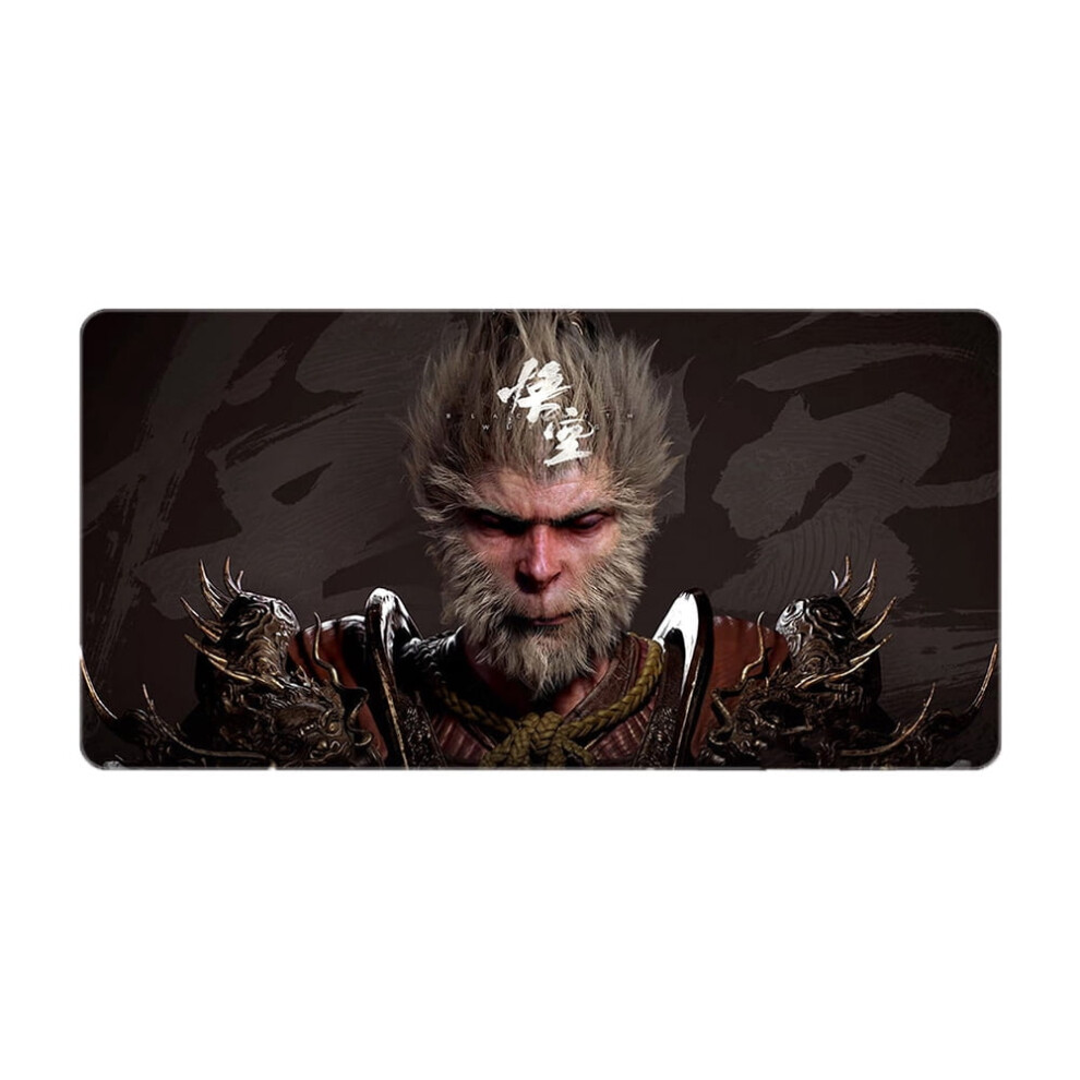 Gaming Desk Mat Myth Wukong 600X300mm Non-Slip Black 917087650298