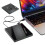 USB 3.0 Type-C CD/DVD RW Drive with Card Reader Hub 7-in-1 1