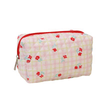 Hesroicy plaid pencil bag large capacity dustproof