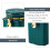 Soimiss airtight coffee bean storage jar blue 1 set 2