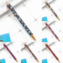 Leopard Print Ballpoint Pen Metal 1.0mm