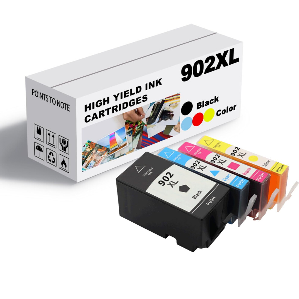 Hp 902XL Replacement Ink Cartridge Compatible With Hp 917087655514
