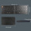 Jixopn Bluetooth keyboard ultra-slim rechargeable 8