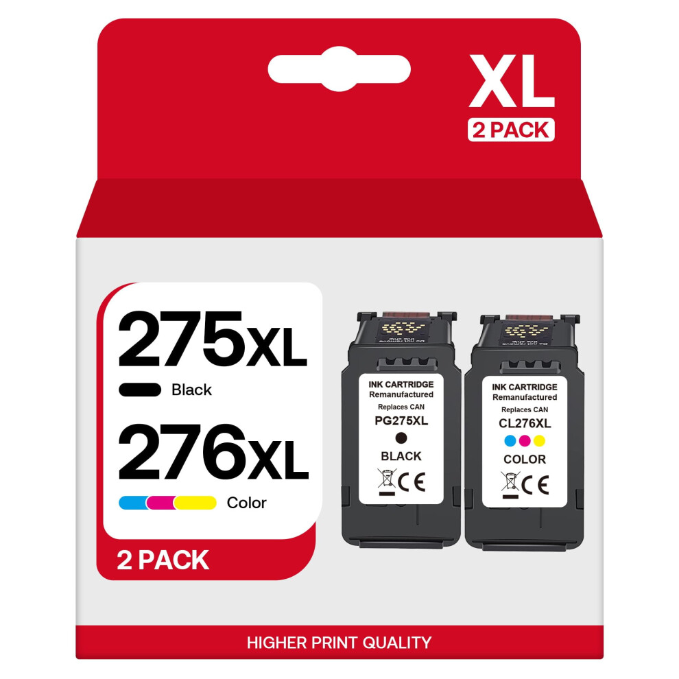 Canon 275XL 276Xl Ink Cartridges Compatible With Pixma 917087655750