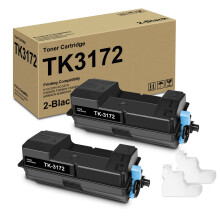 TK3172TK-3172 1T02T80US0 (2 stuks zwart) tonercartridge compatibel met Kyocera ECOSYS P3050dn P3055dn P3060dn M3860idn M3860idnf printer