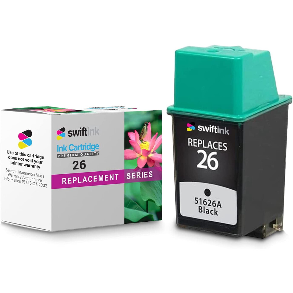 Hp 51626A Ink Cartridge Replacement Black 917087656399